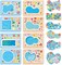 32‑Sheet Make‑a‑Pool Sticker Craft Kit for Kids | Mix & Match Summer Party Activities & DIY Scene Favors